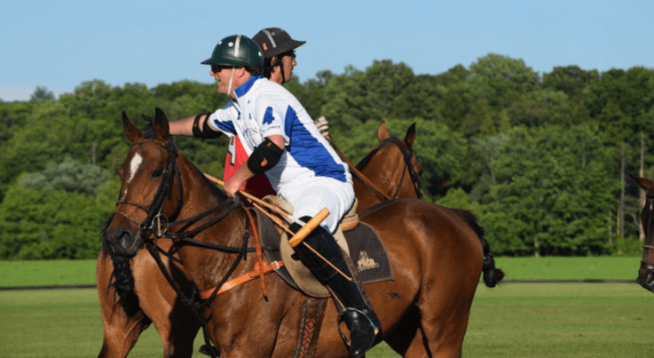  How do polo players communicate and coordinate during a match?